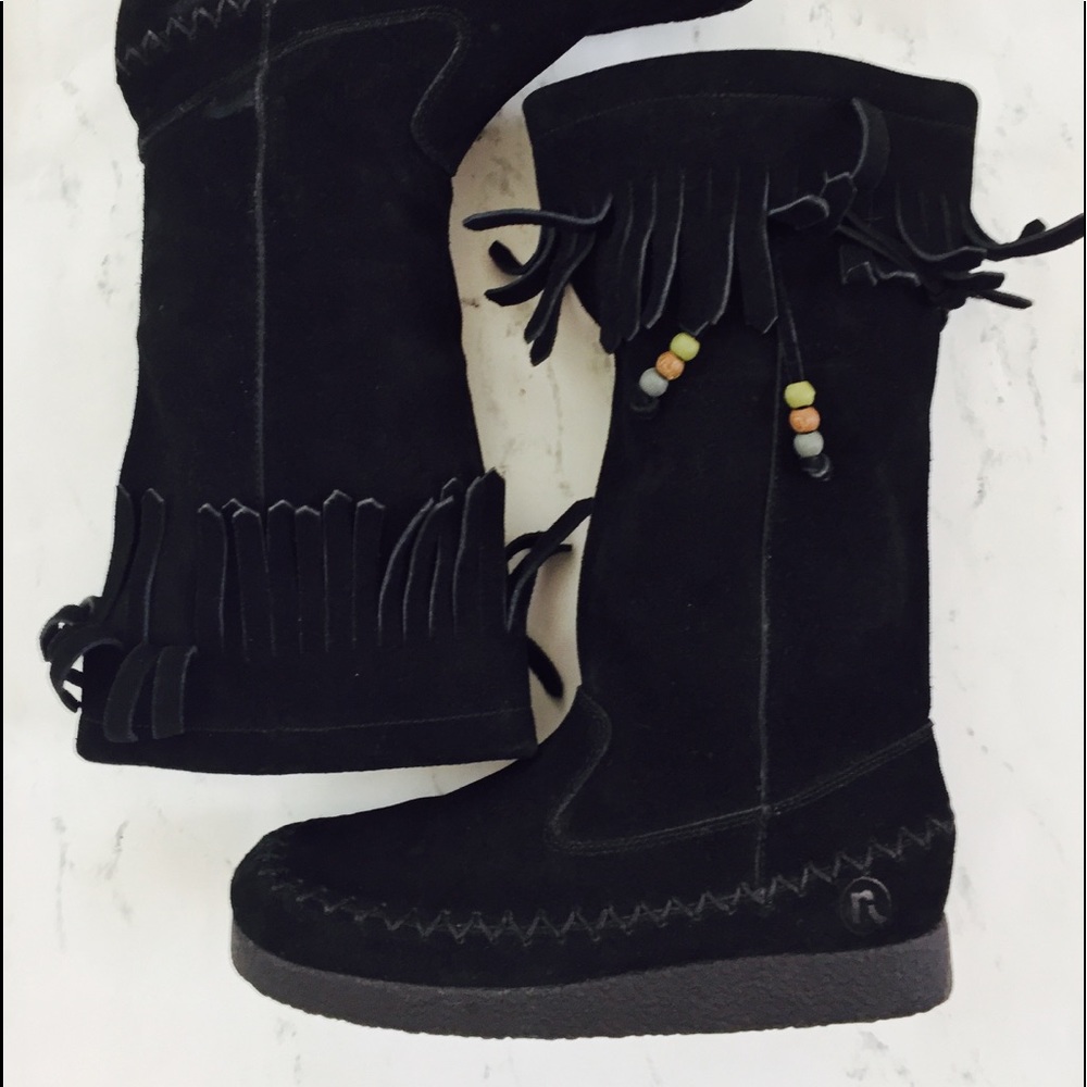 💣Report Fringe Boots Sz 61/2💣